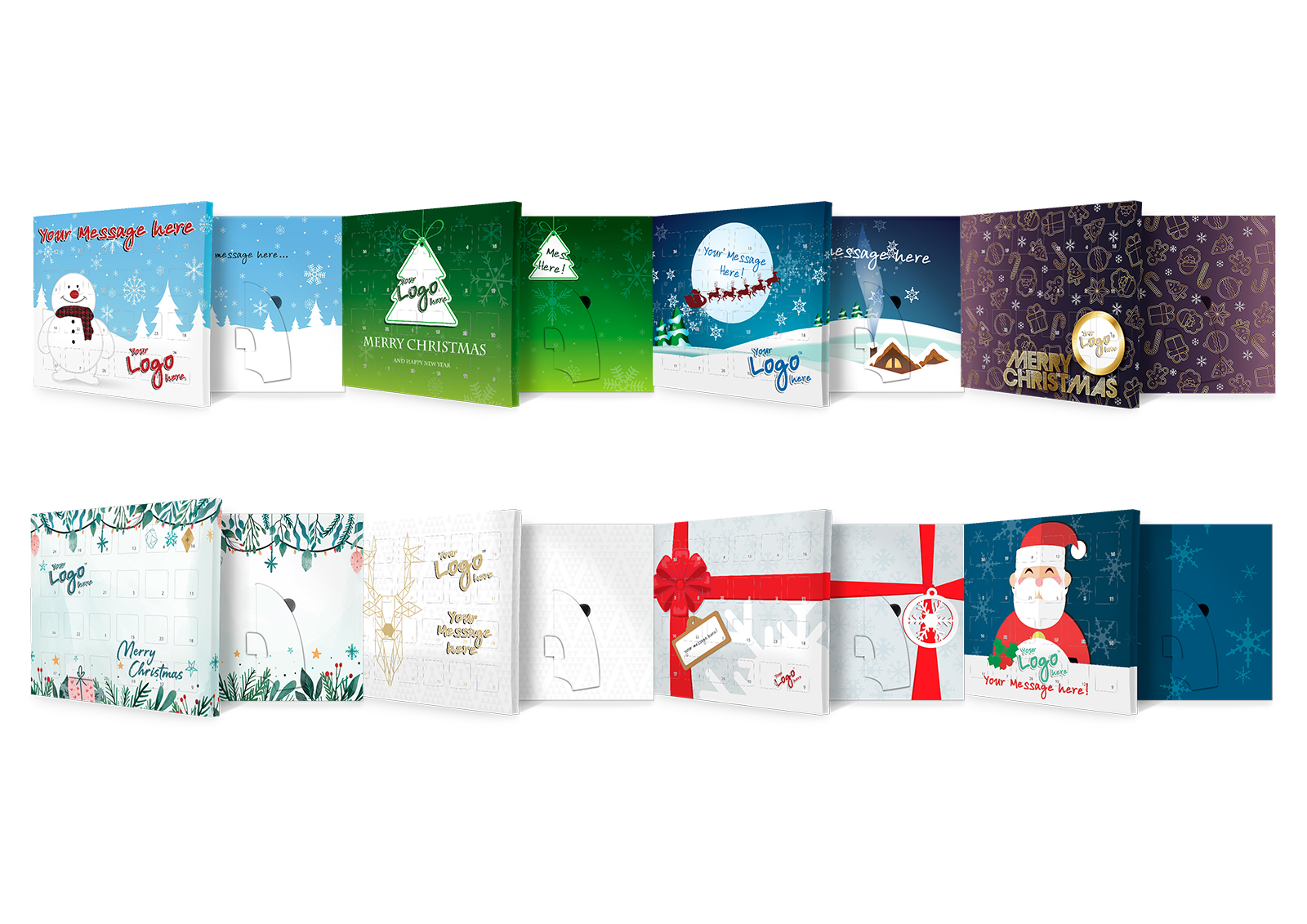 Promotional Branded Chocolate Advent Calendars 2022 Bite Promotions Uk